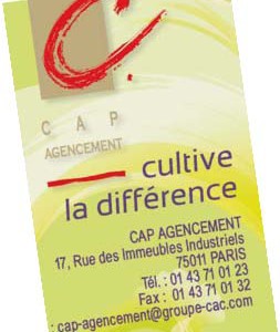 CAP Agencement cultive la différence !