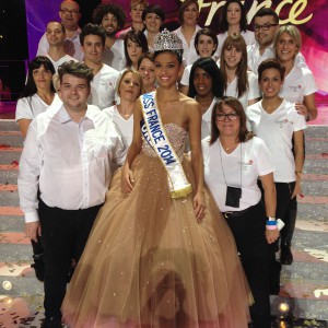 Saint Algue dans les coulisses 2014 de Miss France