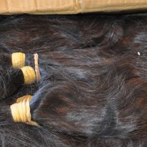 1 tonne de cheveux saisie à la douane