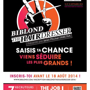 « BIBLOND THE HAIRDRESSER », décroche le job de tes rêves !