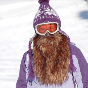 Au salon, proposez « la barbe de ski »