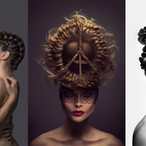 Les trois leaders du concours Biblond Hair Trends 2016