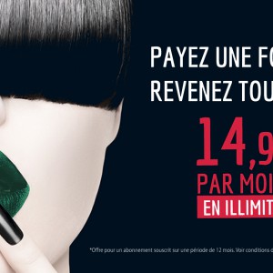 Des salons proposent un forfait illimité !