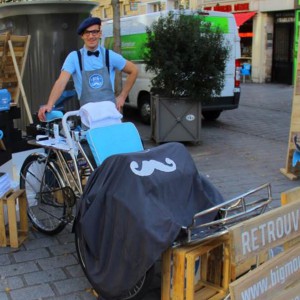 Barbier ambulant par Big Moustache