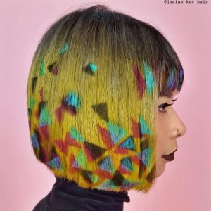 Les #GraffitiHair de Janine Ker