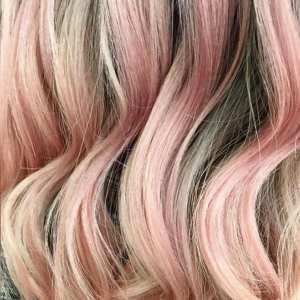 Un balayage rose pour terminer l’été !