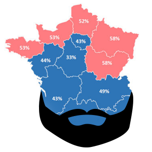 Les chiffres du port de la barbe en France !