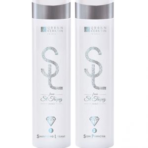 Urban Keratin et son shampooing lissant from St-Tropez