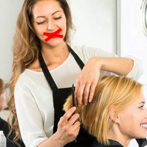 Un salon de coiffure où le silence est roi