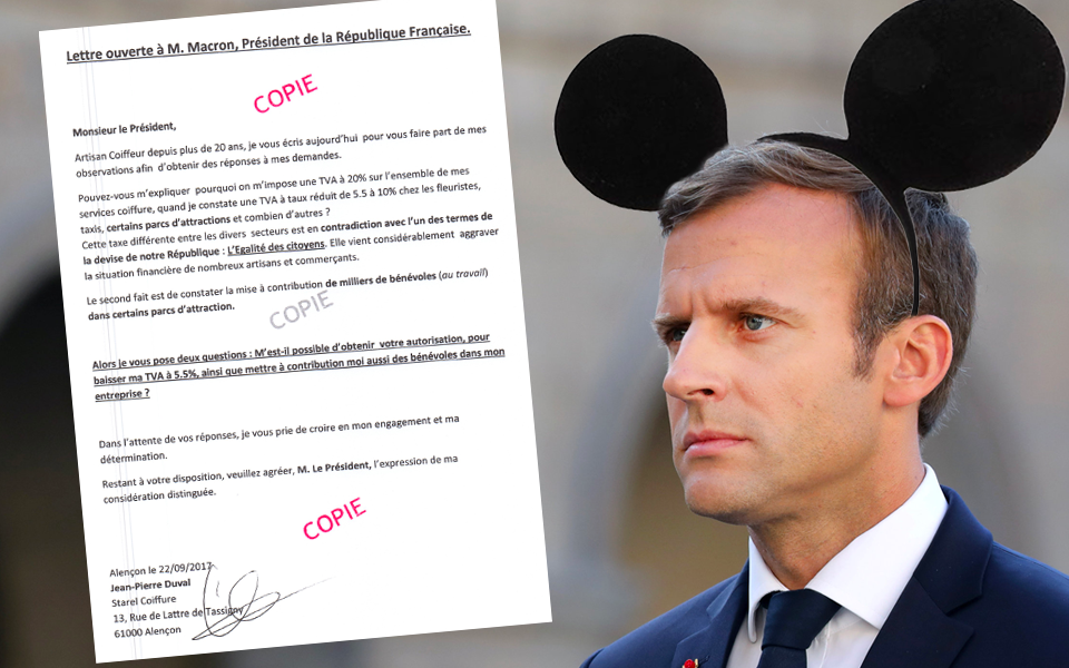 Lettre à macron