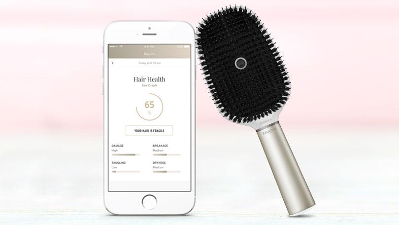 Hair coach par Kerastase : la brosse connectée