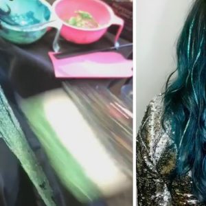 Glitterage : la tendance coiffure pailletée à décliner à l’infini !