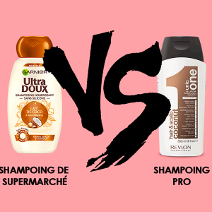 Shampooing professionnel ou de supermarché ?