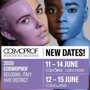 Nouvelles dates pour le Cosmoprof de Bologne