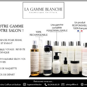 Créez votre gamme privée avec la Gamme Blanche