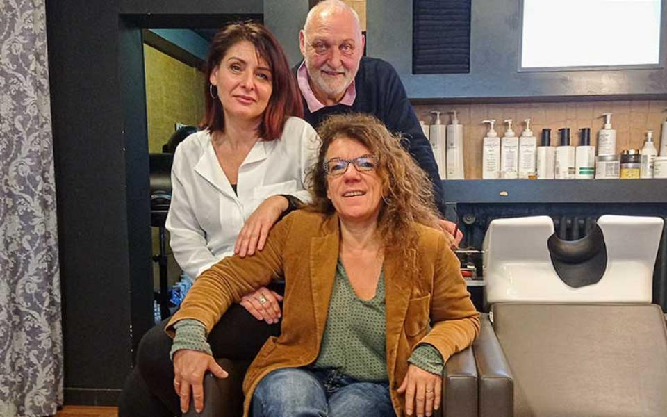 Sophie Robert, Philippe Hamache et Corinne Praud - Cap Solid'hair / © SaintNazaireNews.fr