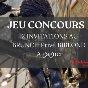 Concours Brunch privé BIBLOND